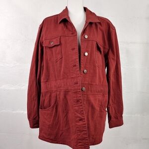 J. JILL LONG STRETCH JEAN JACKET MEDIUM TALL (665)